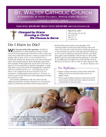 5th Weekend of Lent